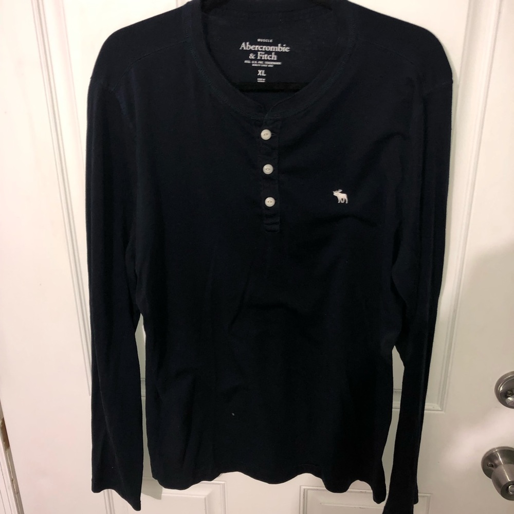 Abercrombie blue long sleeve